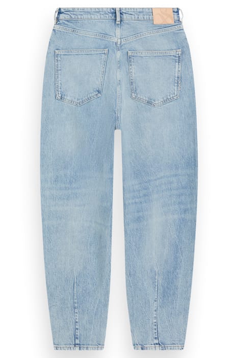 THE TIDE HIGH RISE BALLOON FIT JEANS — UNDERWATER 5