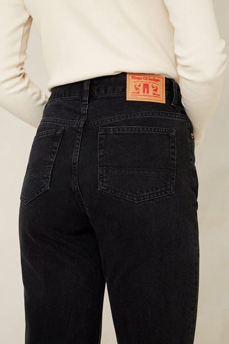 CAROLINE CROPPED HOLO BLACK USED 4