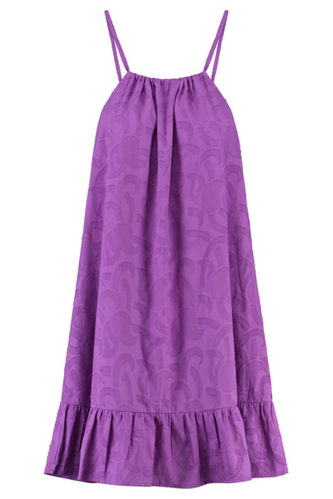 MEDELLIN DRESS PURPLE GROOVY STRUCTURE 4