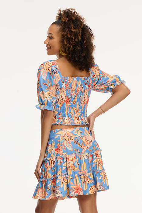 GWENN SKIRT FRUITY BLUES BLUE FRUITY BLUES 6
