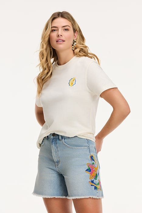 NOA SICILIAN T-SHIRT JET STREAM WHITE 1