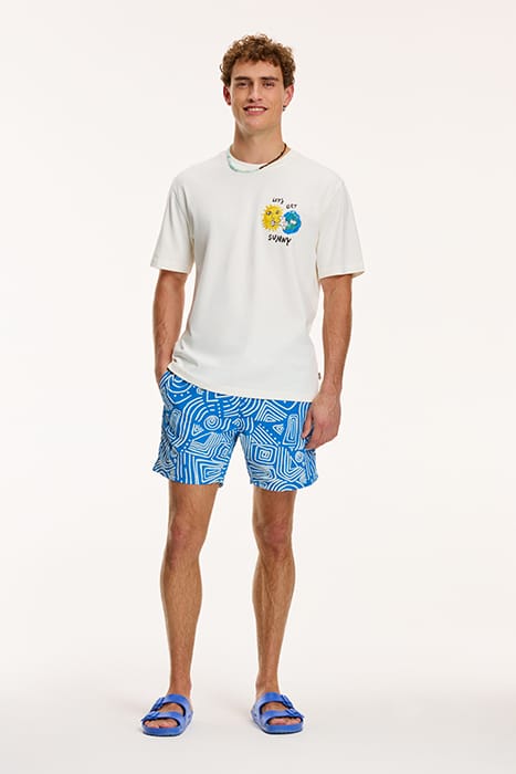 GET SUNNY T-SHIRT JET STREAM WHITE 3