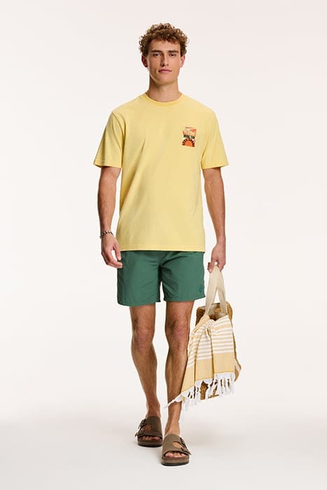 MORE SUN LESS SHADE T-SHIRT SPRING YELLOW 5