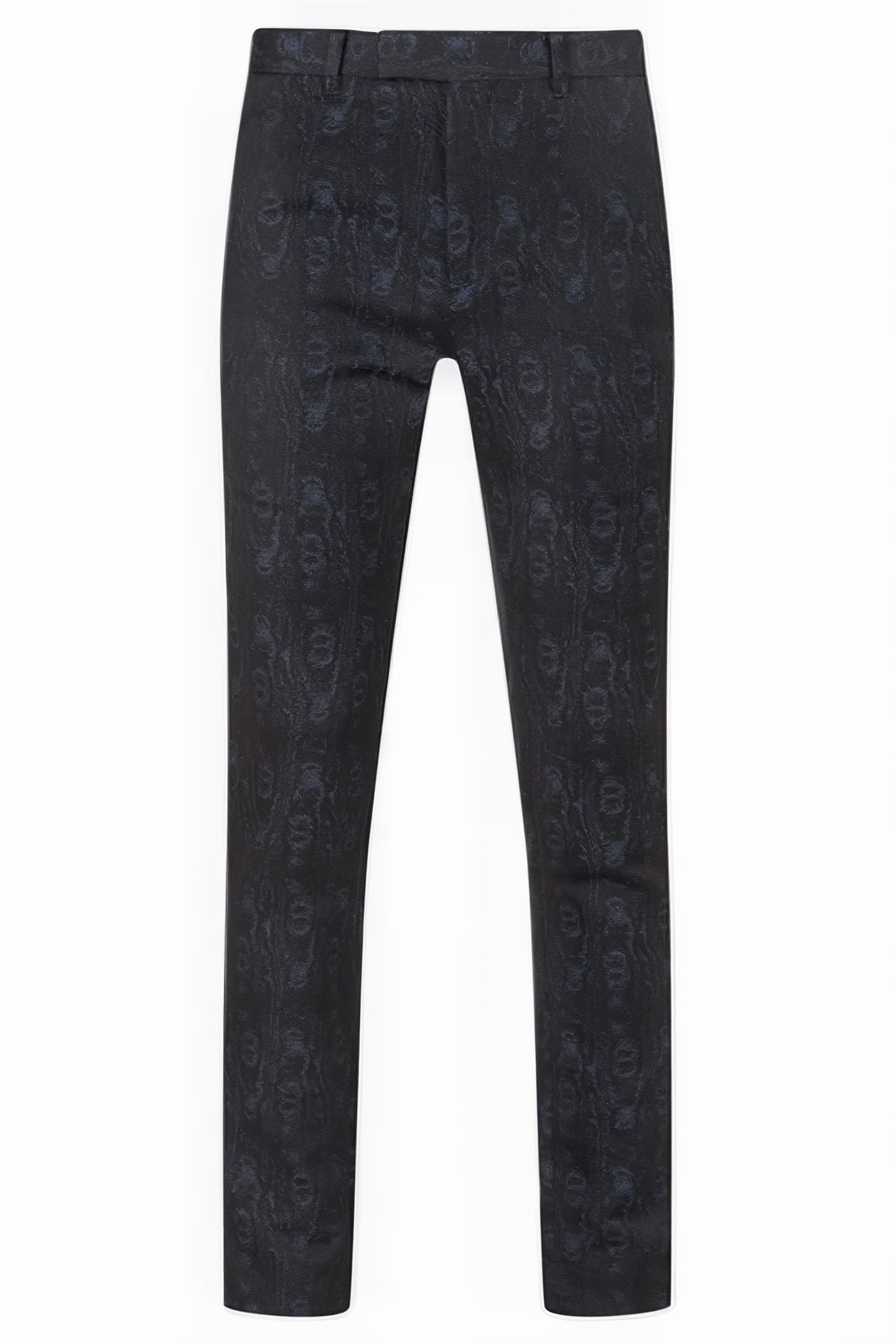 SLIM FIT PANTS WITH WELT HIP POCKET AND NIGHT SKY 2