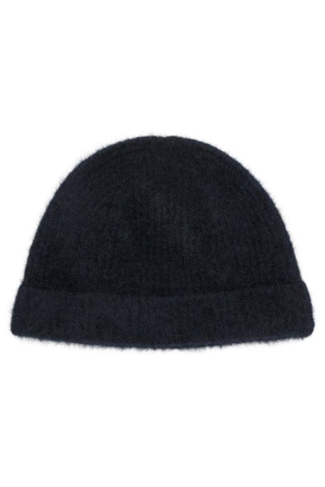 LENOIR BRUSHED CASHMERE BEANIE BLACK 2