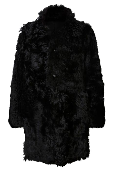 BEAVER REGULAR FIT REVERSIBLE FAUX SHEAR BLACK 2