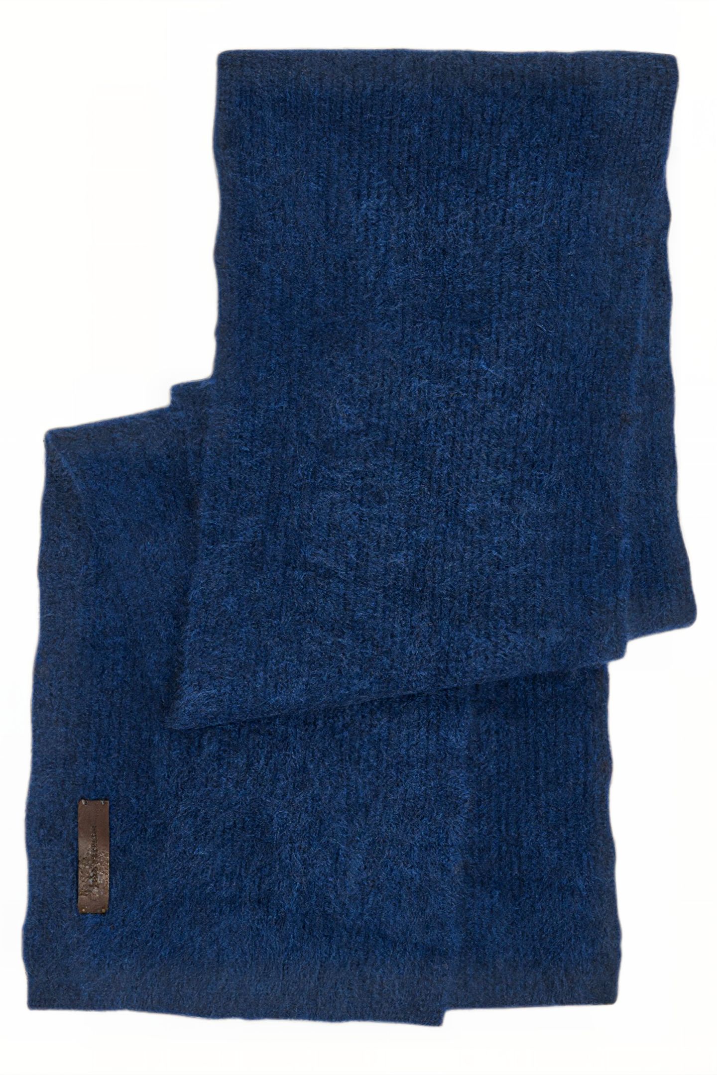 LEA BRUSHED CASHMERE SCARF NIGHT SHADOW 2