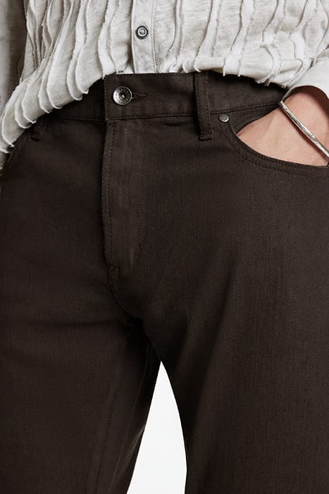 J702 - SLIM FIT WOOD BROWN 3