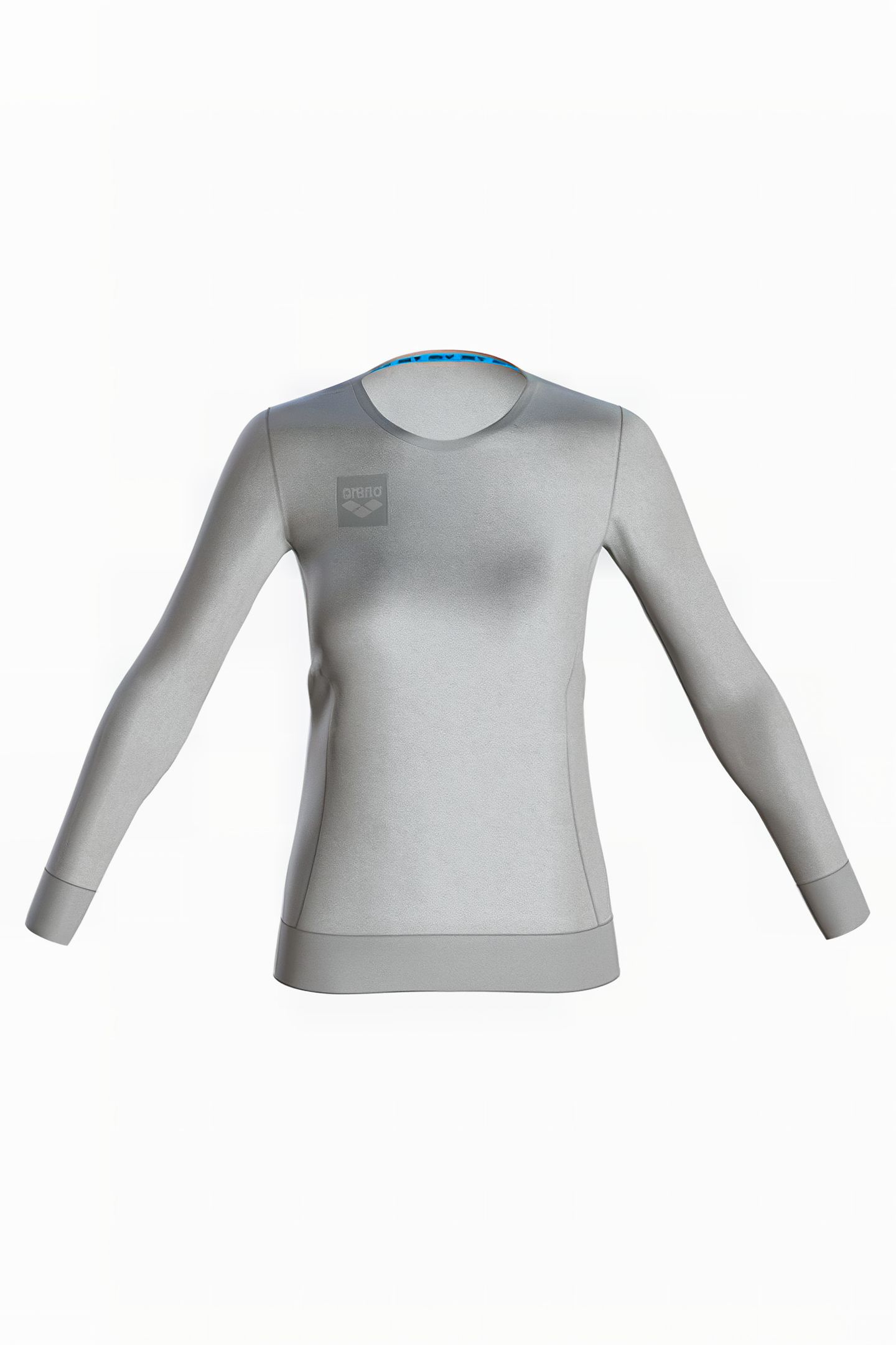 W ESSENTIAL CREW SWEAT MEDIUM GREY MELANGE 4