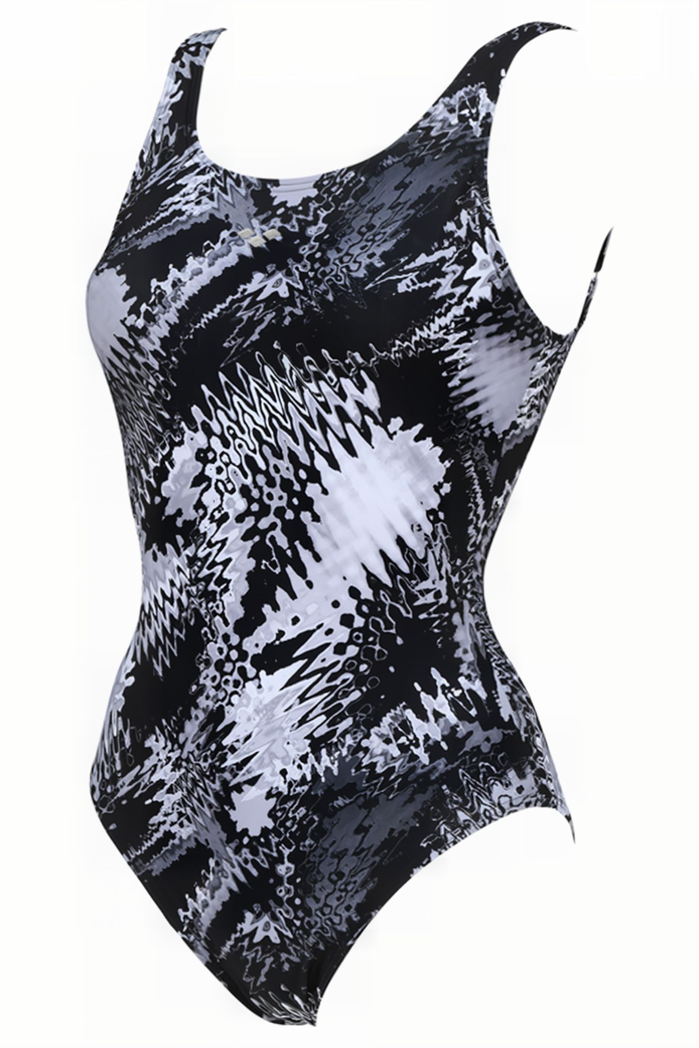 W ZORA U BACK ONE PIECE C-CUP BLACK MULTI 6