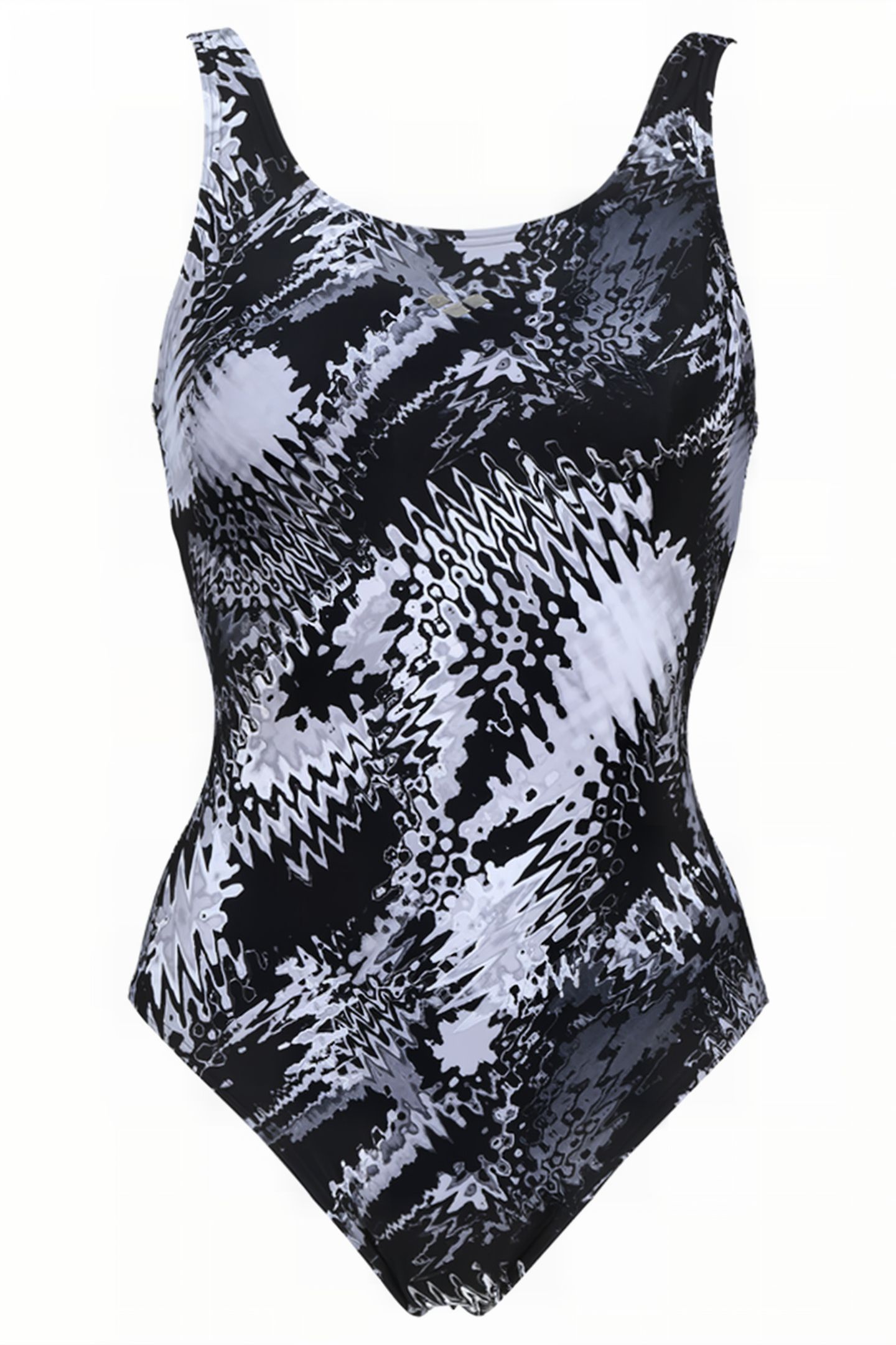 W ZORA U BACK ONE PIECE C-CUP BLACK MULTI 4