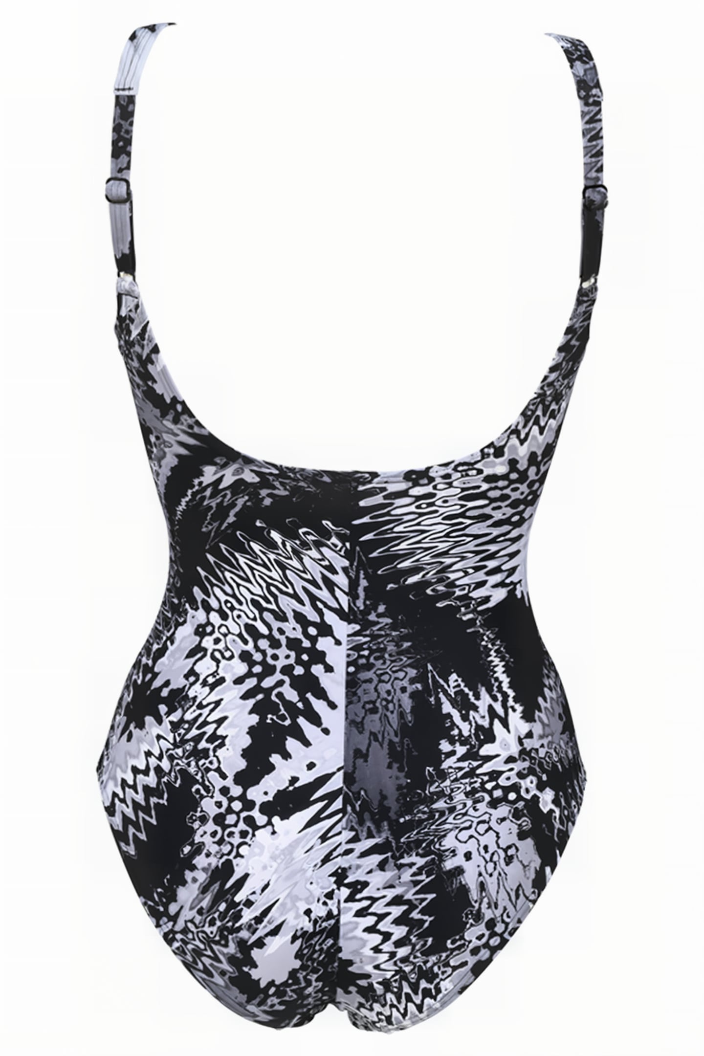 W ZORA U BACK ONE PIECE C-CUP BLACK MULTI 5