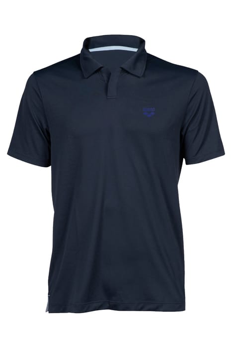 MEN'S POLOSHIRT SOLID NAVY-AQUA 5