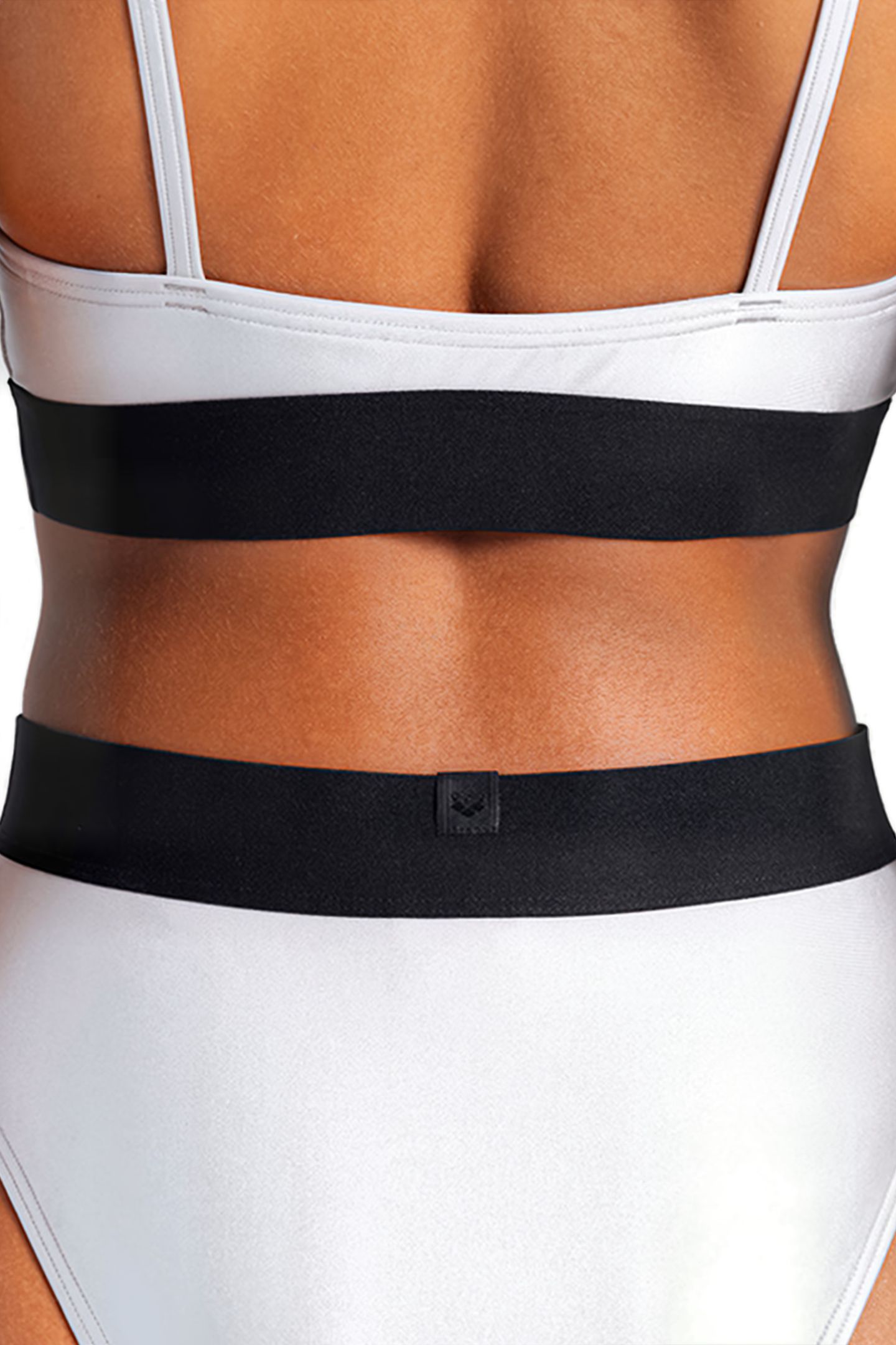 WOMEN'S ARENA BICOLORE ELASTIC BRASSIERE SILVER 7