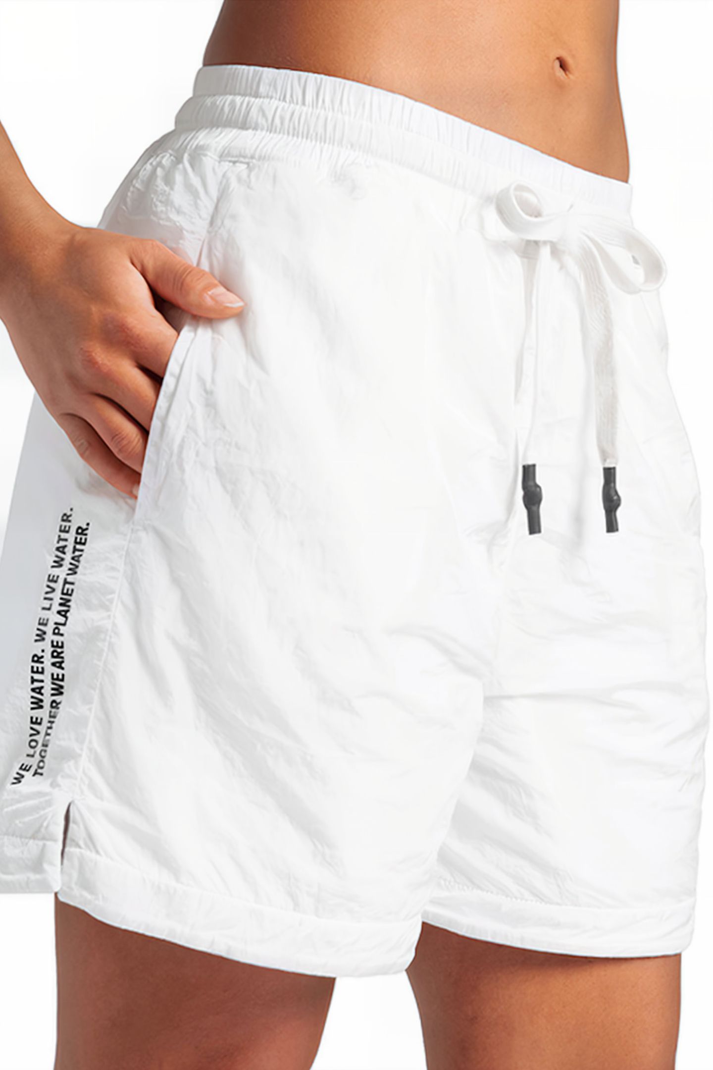 WOMEN'S ARENA SHORT MPH WHITE 6