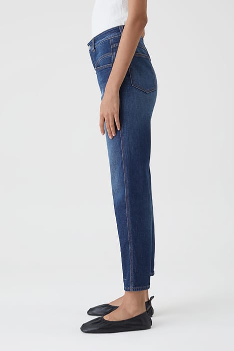 PEDAL PUSHER JEANS DARK BLUE 5
