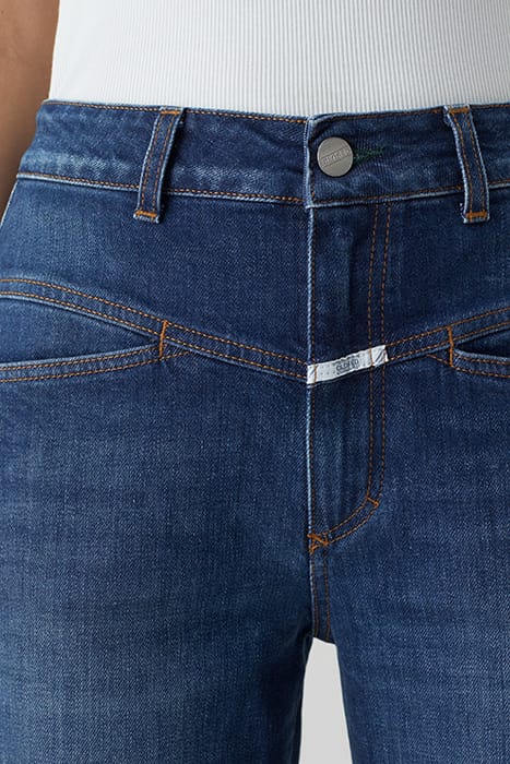 PEDAL PUSHER JEANS DARK BLUE 6