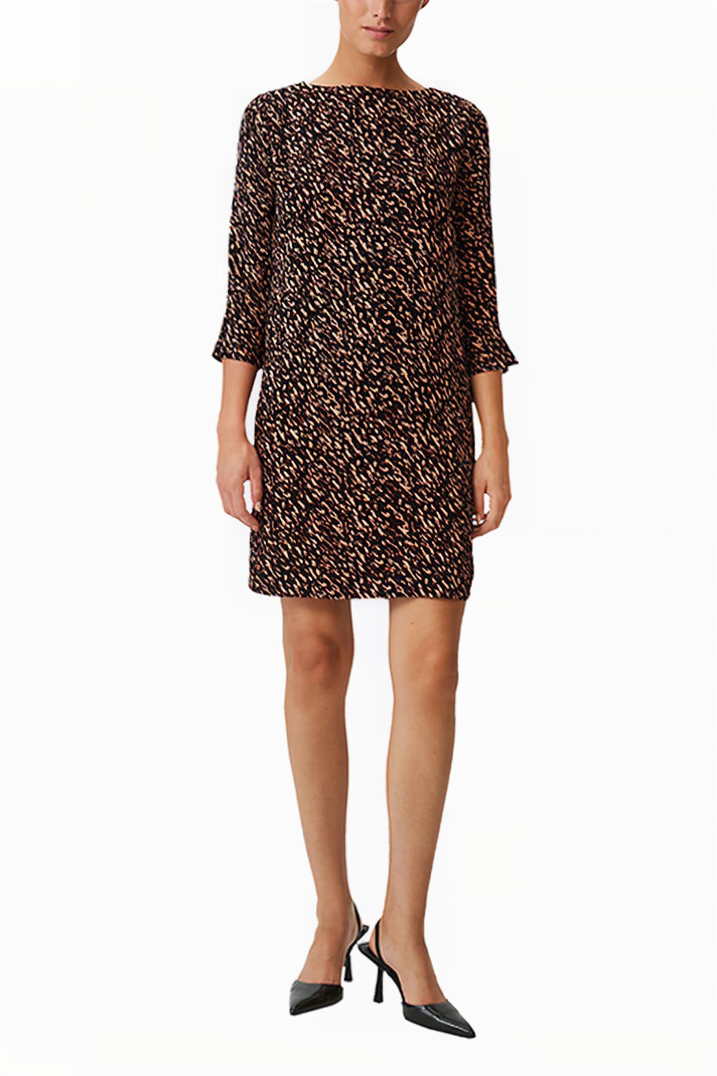 COMMA DRESSES GREY/BLACK 1