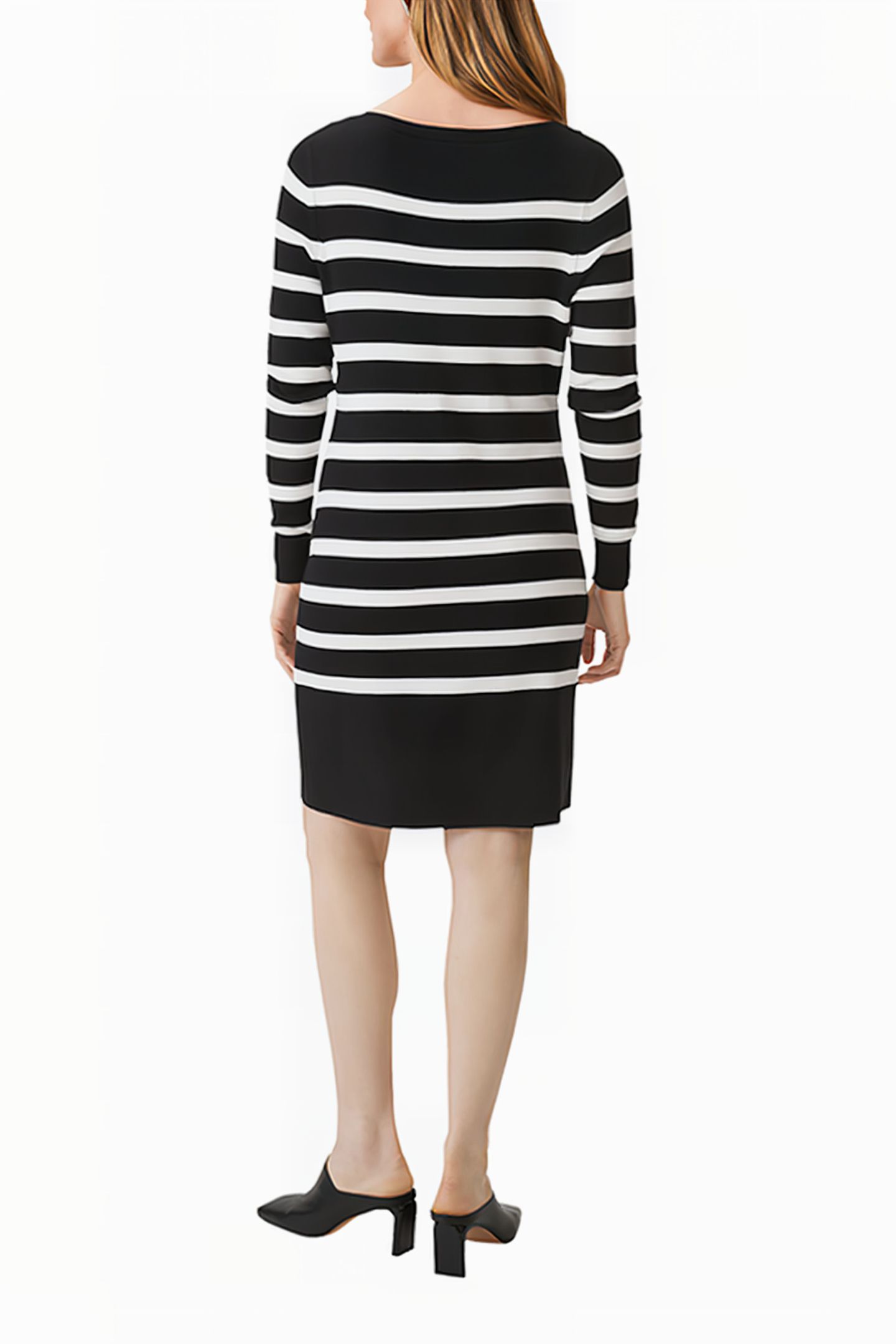 COMMA DRESSES GREY/BLACK 2