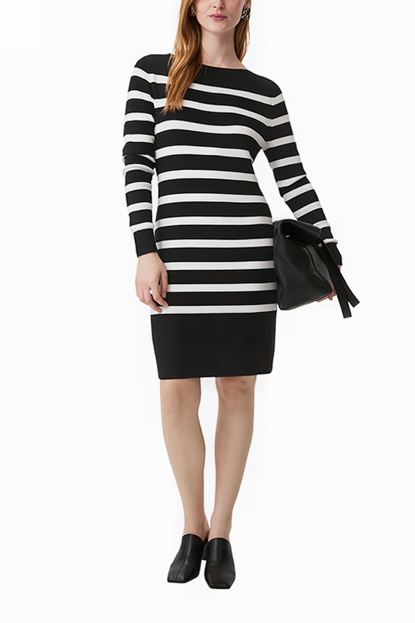 COMMA DRESSES GREY/BLACK 4