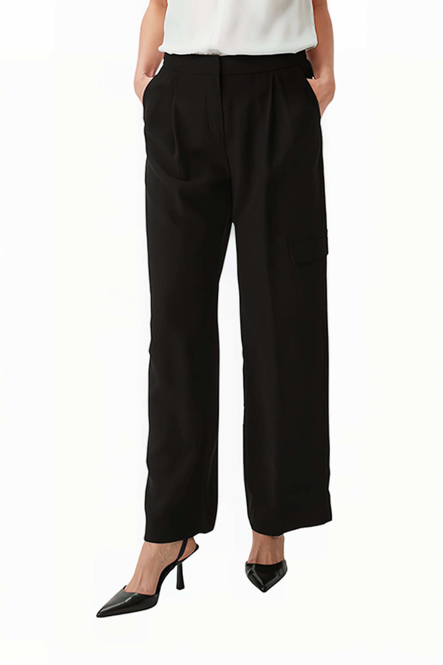 COMMA PANTS BLACK 1