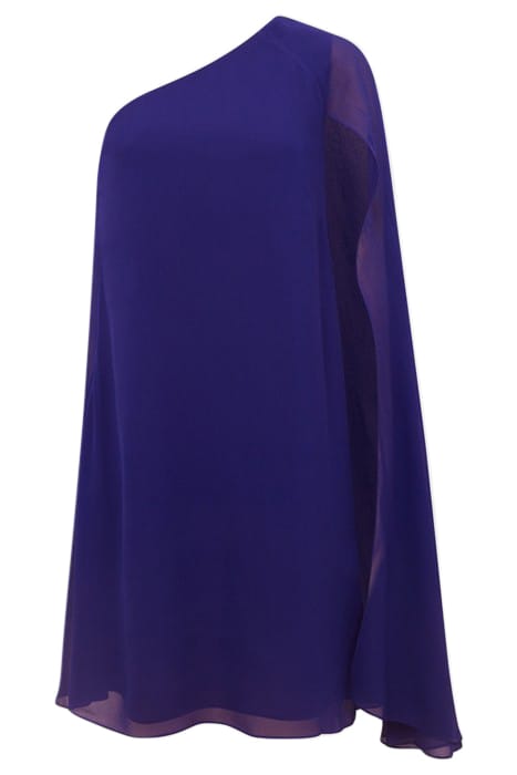 FLEUR SHEER MINI DRESS — PURPLE 4