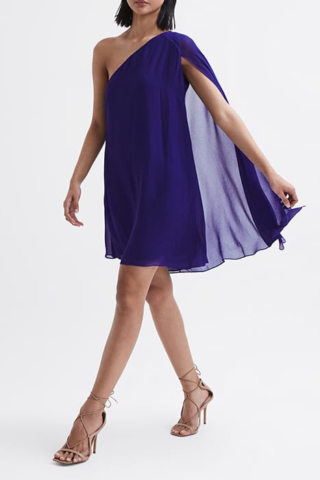 FLEUR SHEER MINI DRESS — PURPLE 3