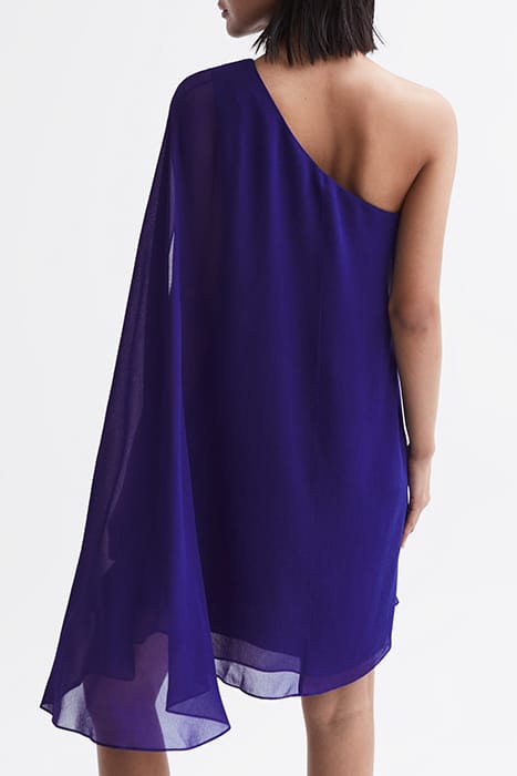 FLEUR SHEER MINI DRESS — PURPLE 2