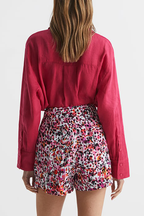LARA VISCOSE SHORTS — PINK 2