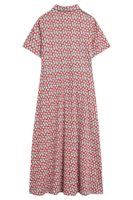 RUA JERSEY SHIRT DRE RED PRINTED 3