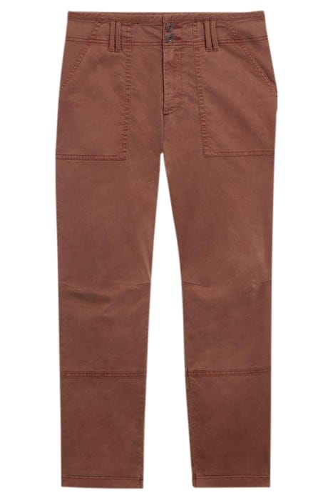 BLAIRE TROUSER DARK TAN 1