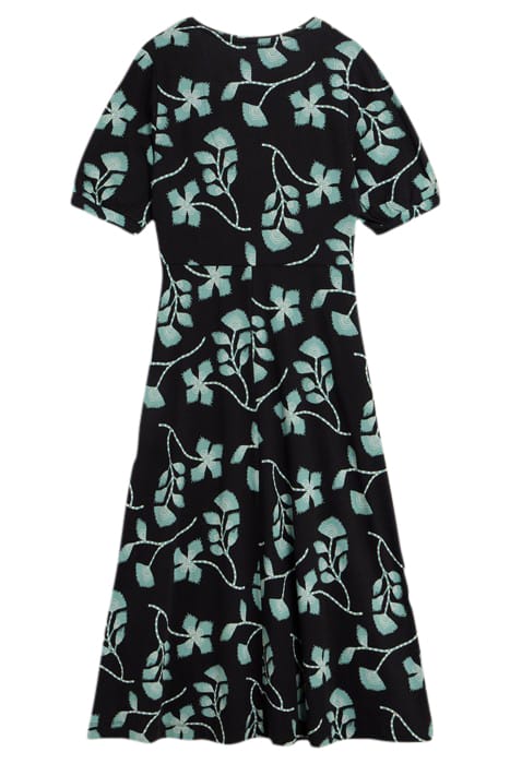 MEGAN JERSEY MINI DRESS BLACK 2