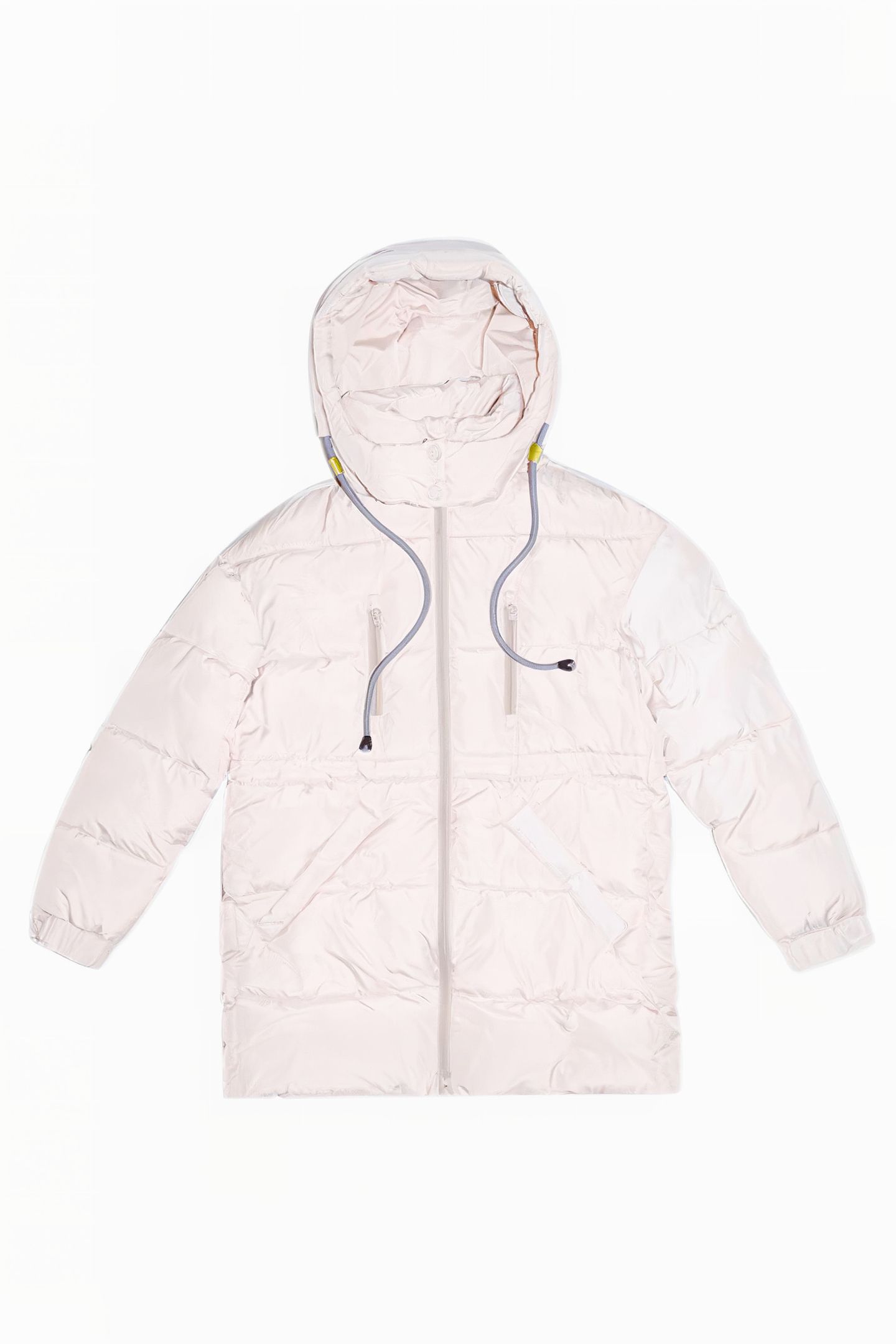 IVORY OVERSIZE PUFFER JACKET 3