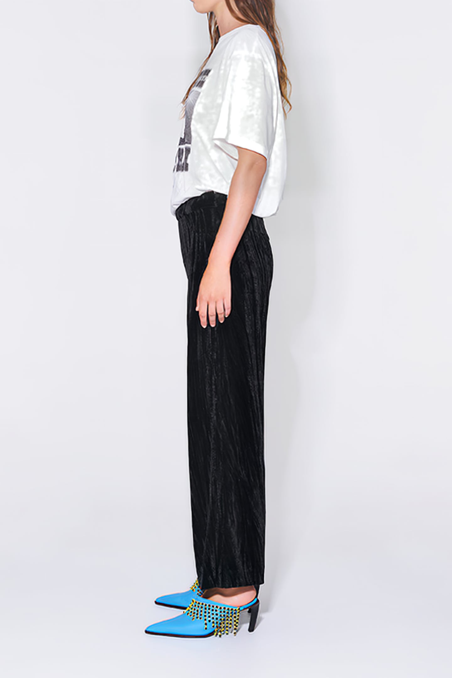 BLACK VELVET TROUSERS 4