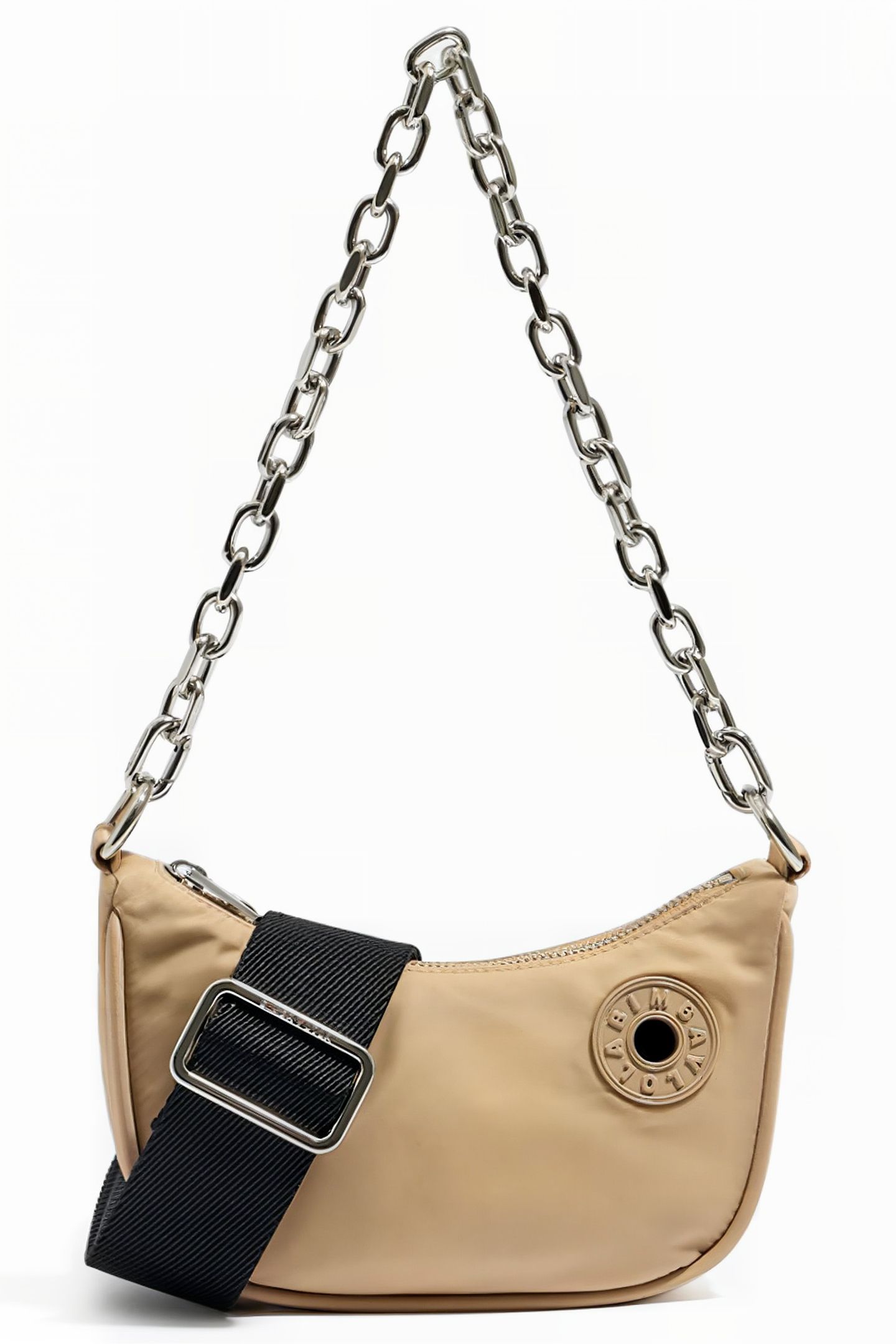 XS NUDE NYLON MOON BAG 1