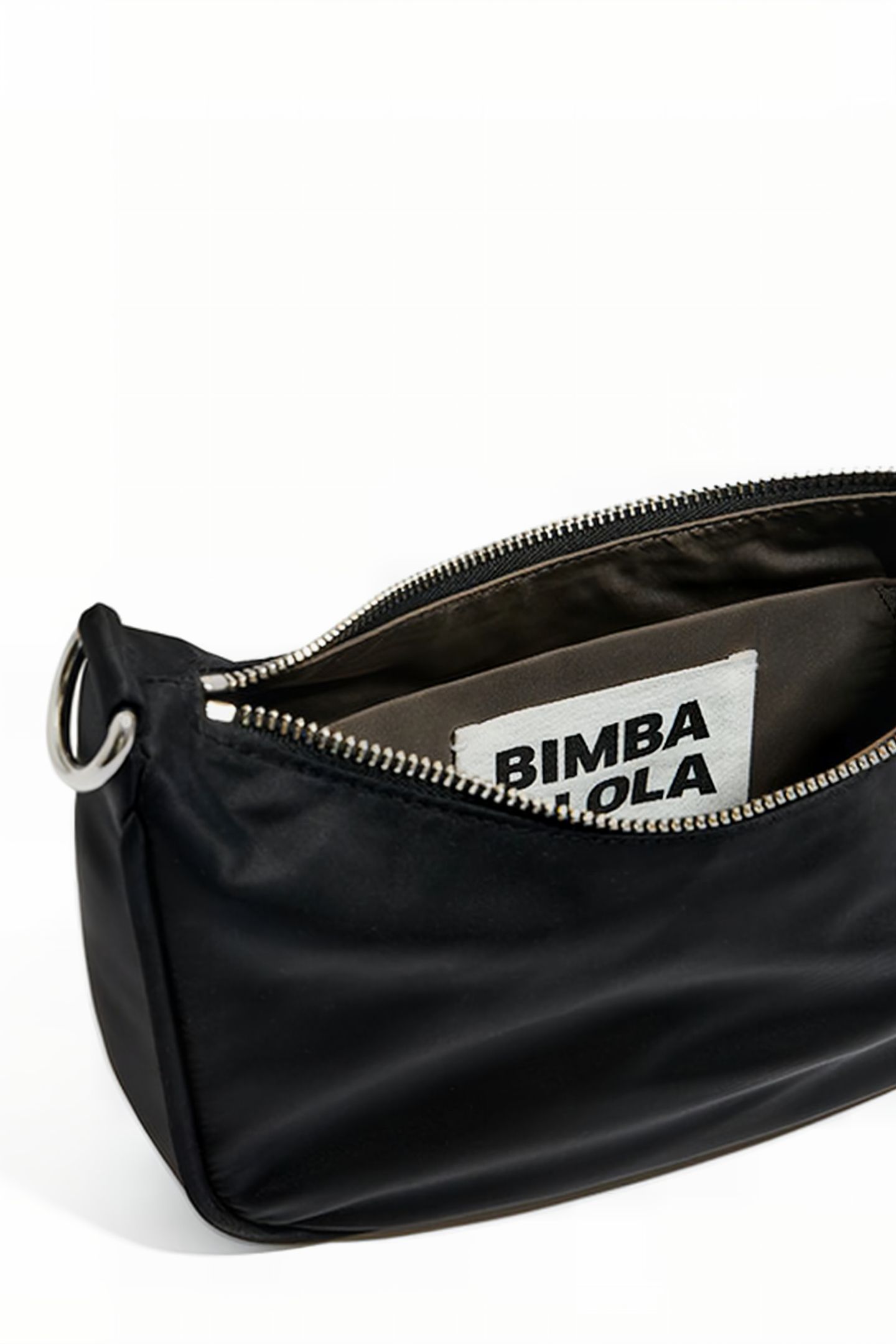 S BLACK NYLON MOON BAG 3