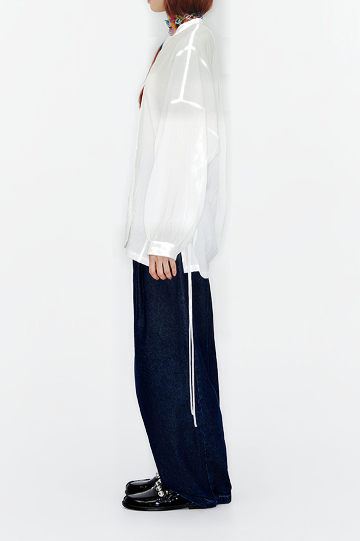 IVORY TIES BLOUSE 4