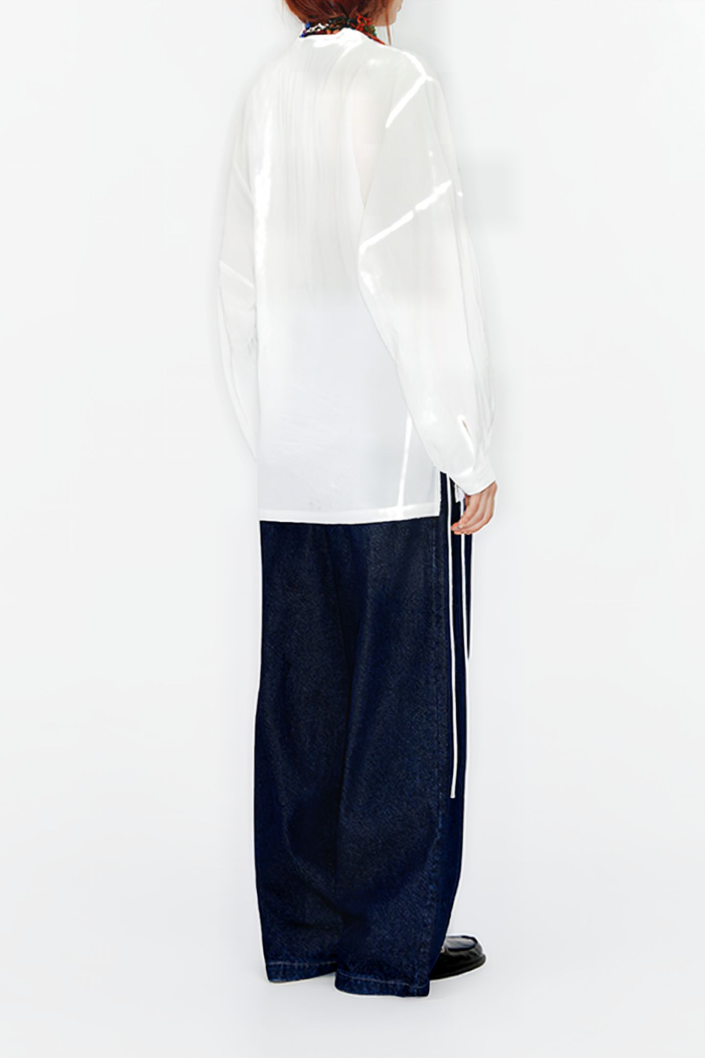 IVORY TIES BLOUSE 2