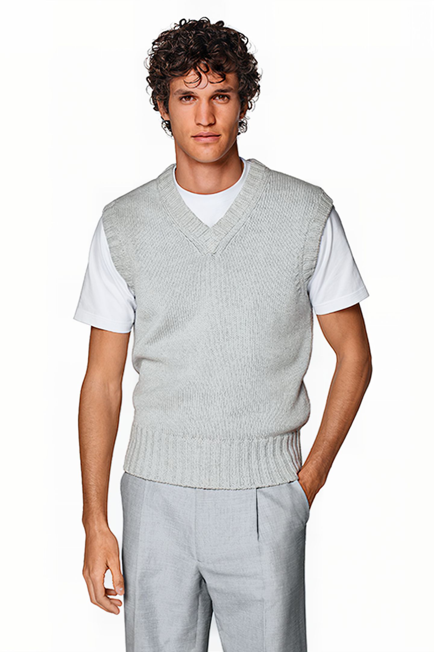 LIGHT GREY SPENCER 1
