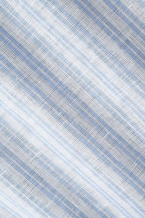 LIGHT BLUE STRIPED SLIM FIT SHIRT 8