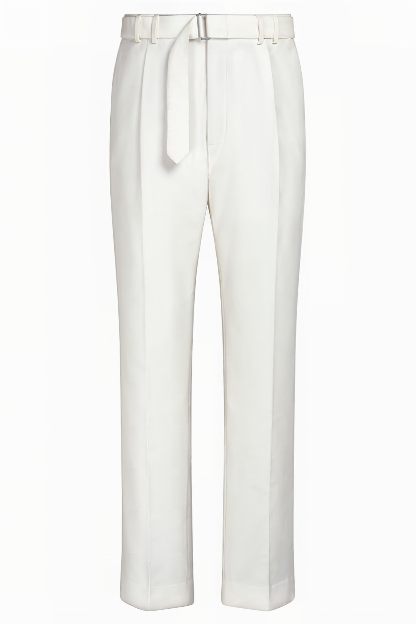 OFF-WHITE WIDE LEG TAPERED TROUSERS 4