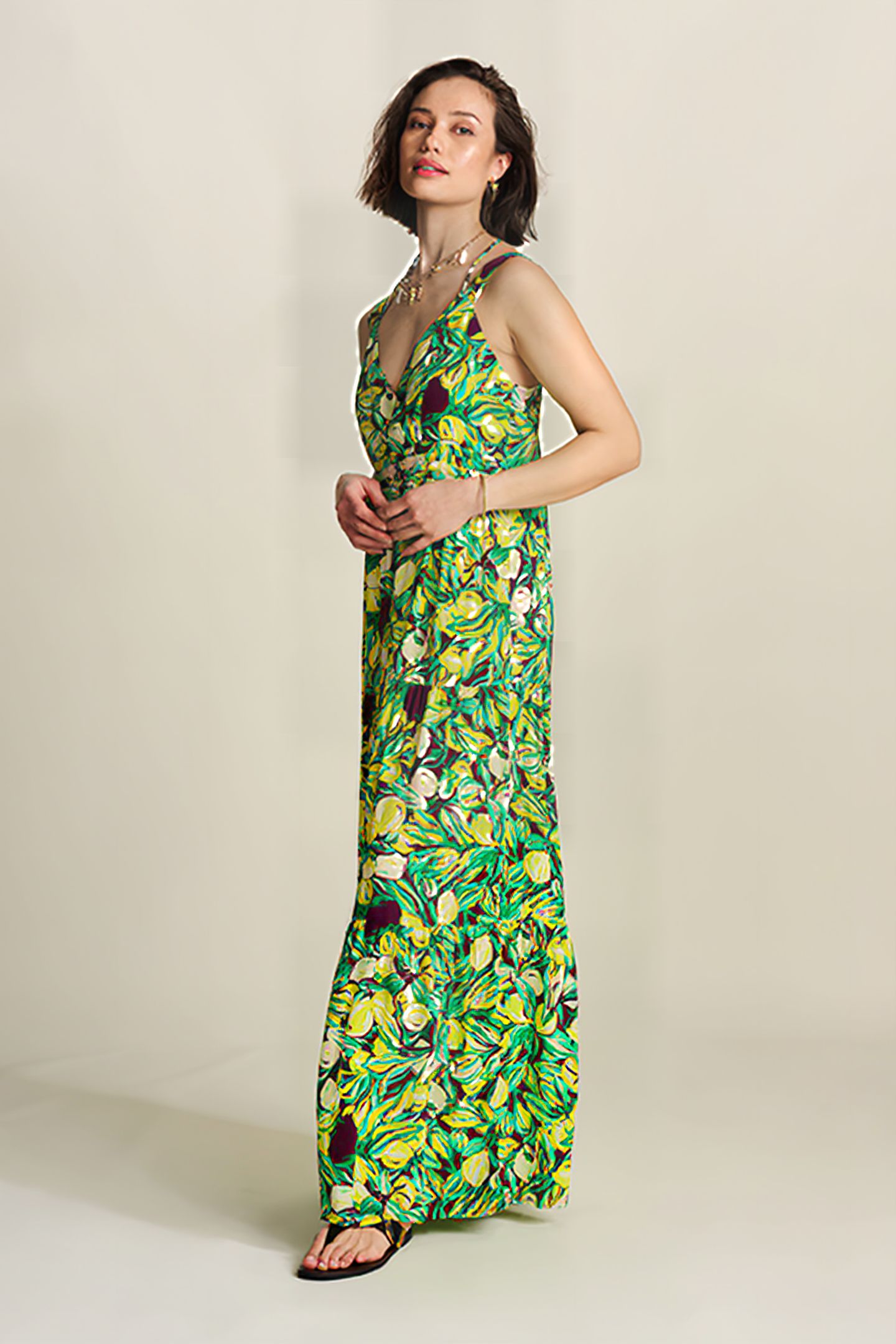 DRESS - STRAP LEMON TREE YELLOW 4