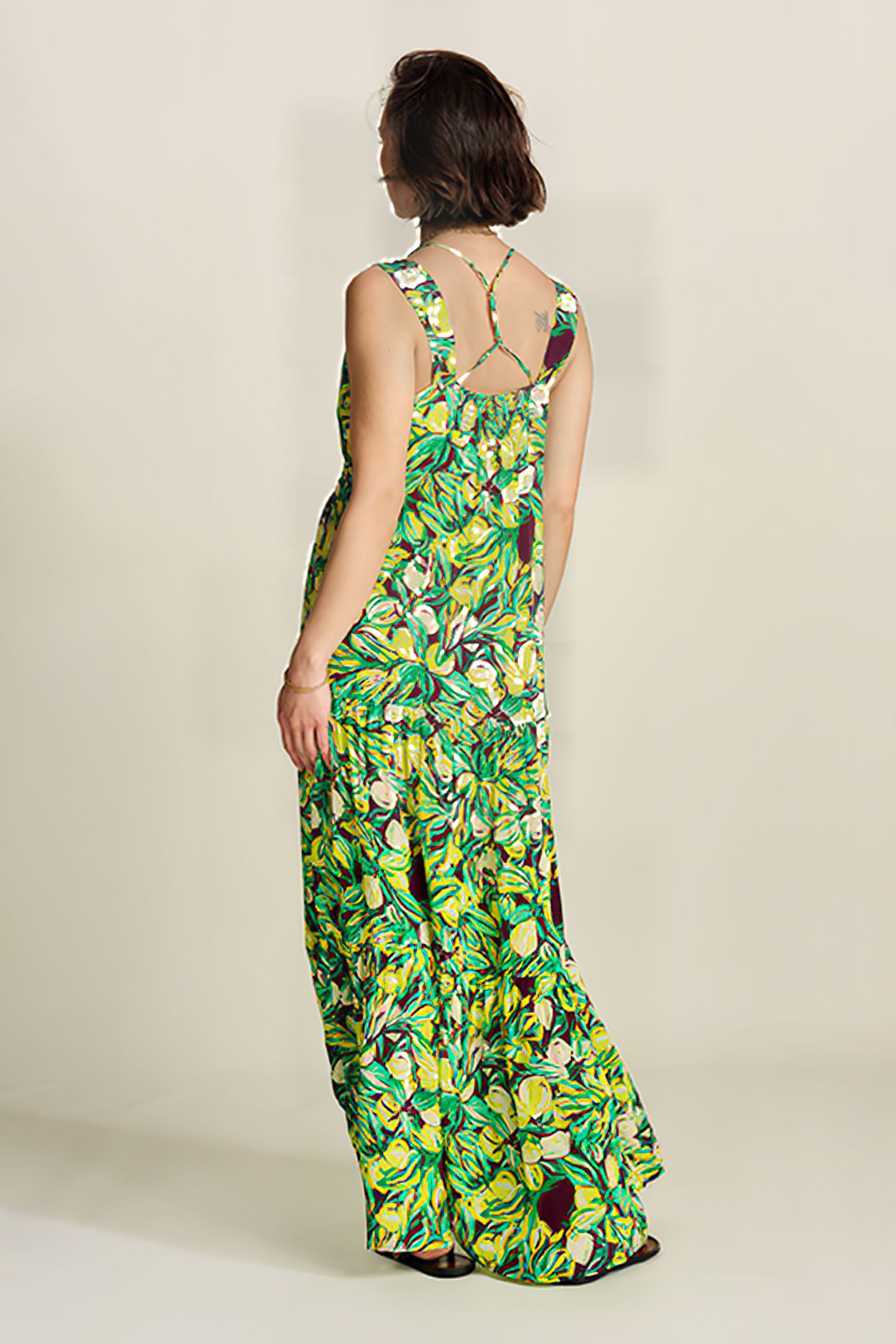 DRESS - STRAP LEMON TREE YELLOW 2