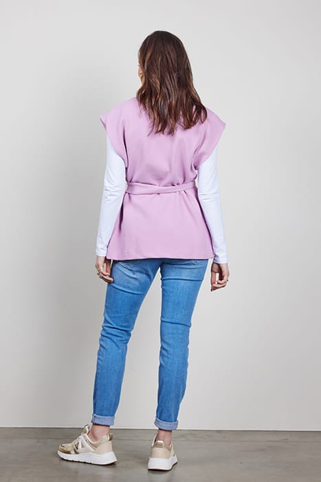SLEEVELESS VEST DIAM PINK 2