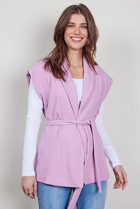 SLEEVELESS VEST DIAM PINK 1