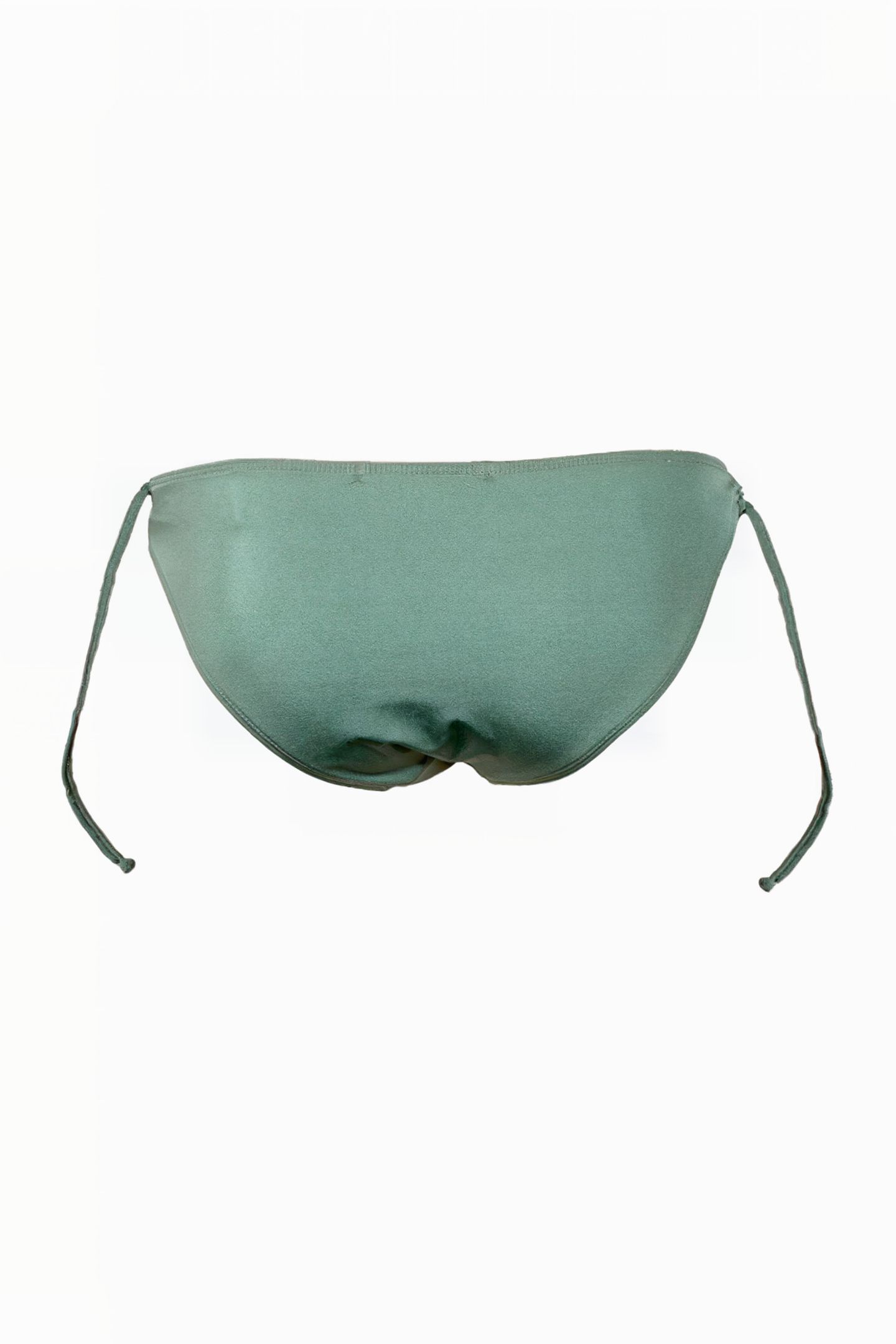 LACE UP BIKINI BOTTOMS GREEN 2