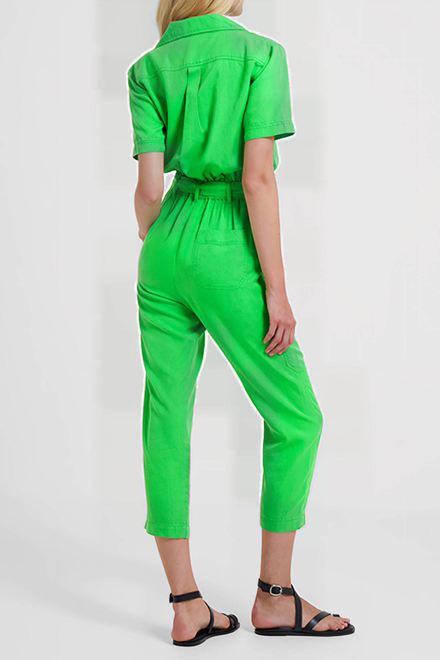 ELKIE TWILL BOILER SUIT GREEN 2