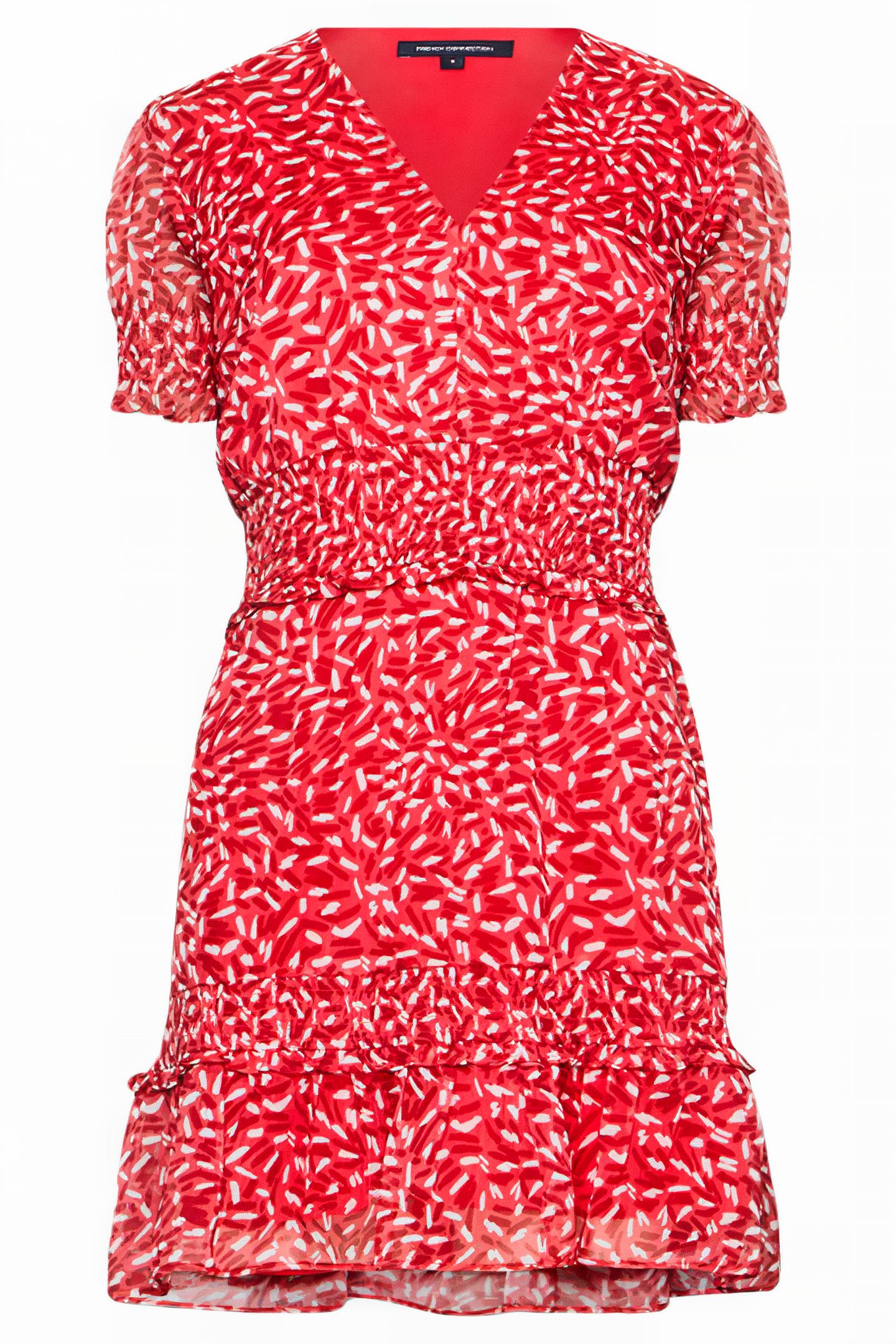 BILLI RECY HALLIE SHORT DRESS RED 3