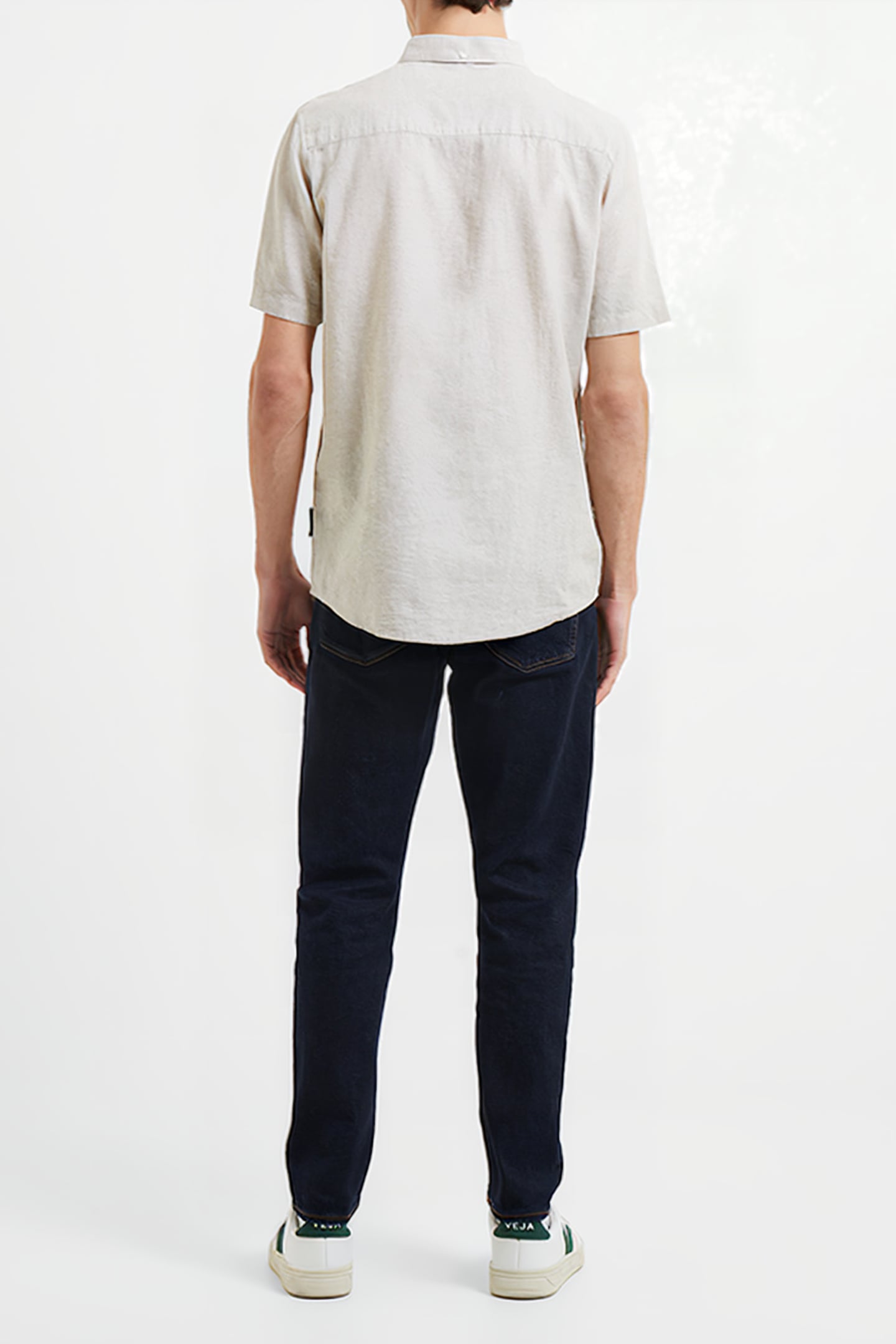 LINEN 55 SS BROWN 2