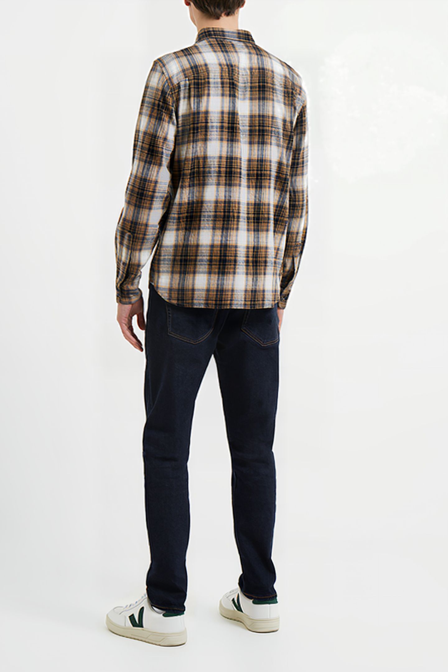 SANSEND CHECK LS COLLAR SHIRT MISC. 3
